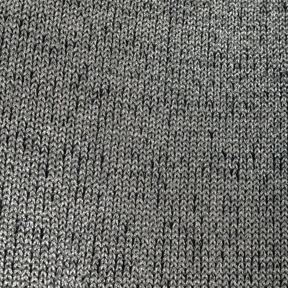 RTA Beckett Silver Metallic Off Shoulder Sweater - Picture 8 of 10